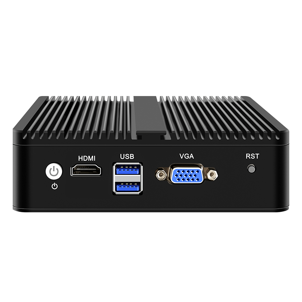 Mini PC i226-V 2.5GbE DDR4 J4125/N4000 Fanless - Office_Mini-PC