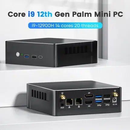Topton V500 12th Gen Mini PC Gamer Intel i9 12900H i7 1260P i5 1235U Windows 11 PCIE4.0 Dual LAN 2.5G Gaming Mini Computer WiFi6